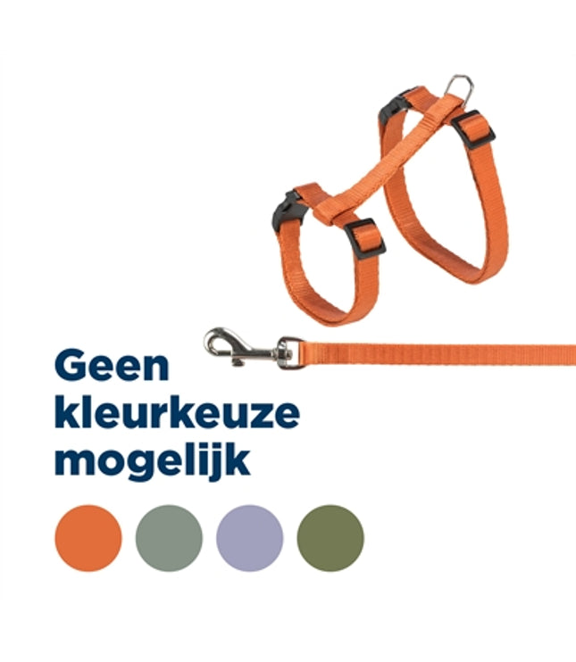 Trixie Kattentuig Met Riem Assorti