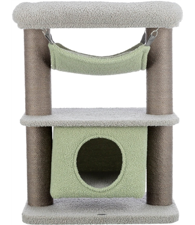 Trixie Kitten Krabpaal Lunito Grijs / Mintgroen