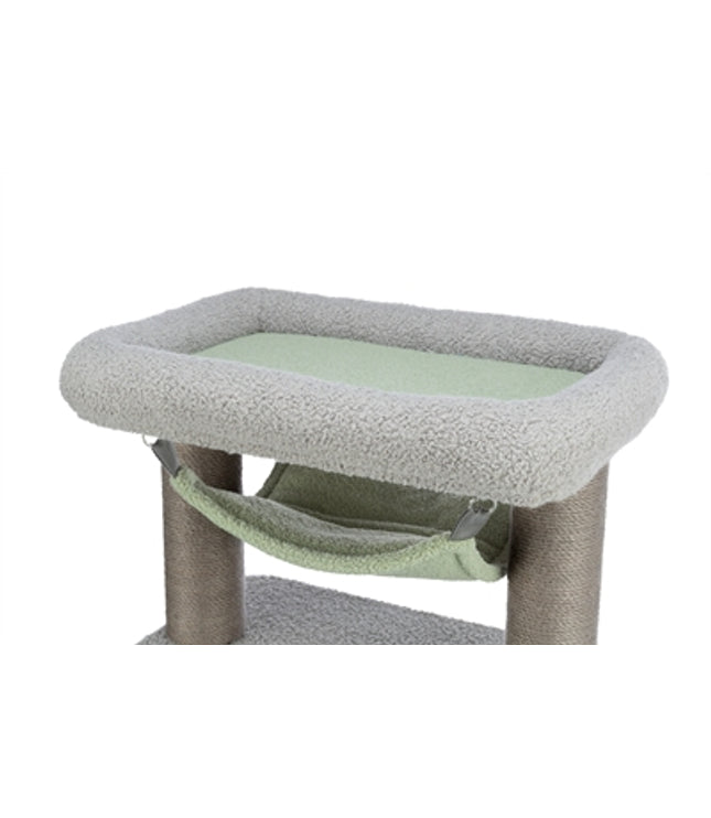 Trixie Kitten Krabpaal Lunito Grijs / Mintgroen