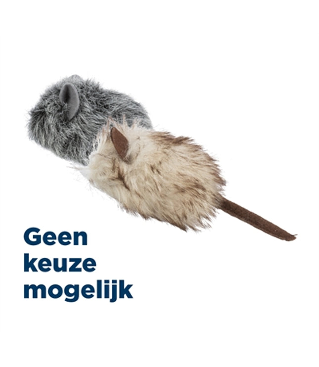 Trixie Muis Pluche Catnip Voor Katten Assorti