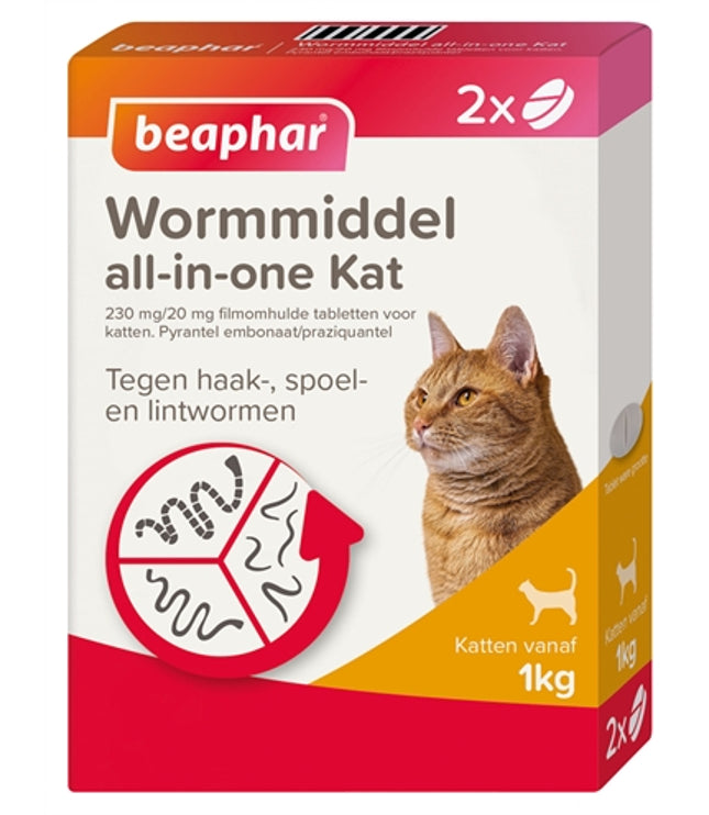 Beaphar Wormmiddel All-In-One Kat