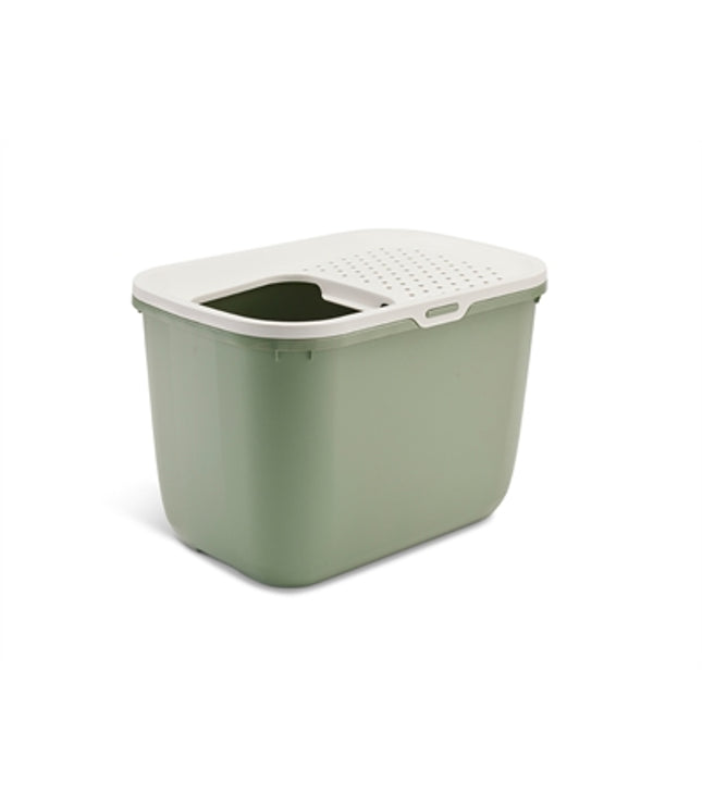 Savic Kattenbak Hop In Botanical Groen