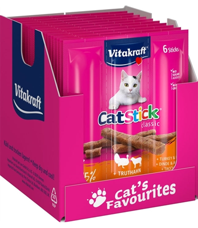Vitakraft Cat-Stick Mini Kalkoen Met Lam
