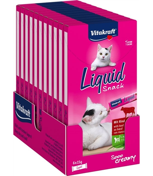 Vitakraft Cat Liquid Snack Rund & Inuline