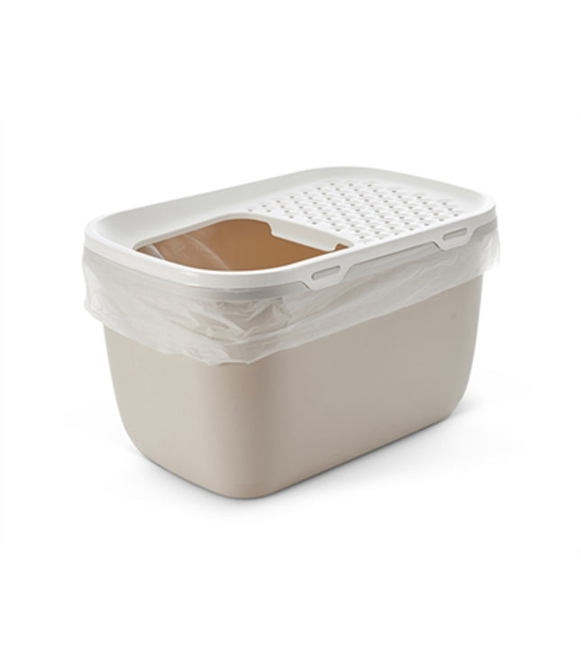 Savic Kattenbak Hop In Giant Wit / Mokka