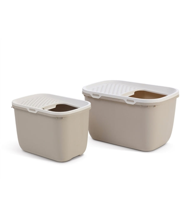 Savic Kattenbak Hop In Giant Wit / Mokka