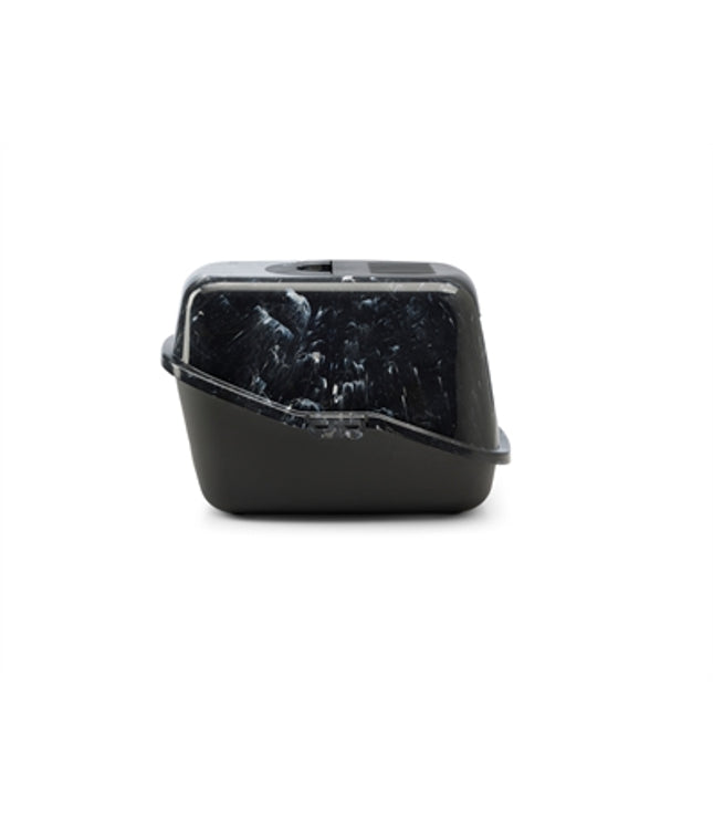 Savic Kattenbak Nestor Marble Zwart / Wit