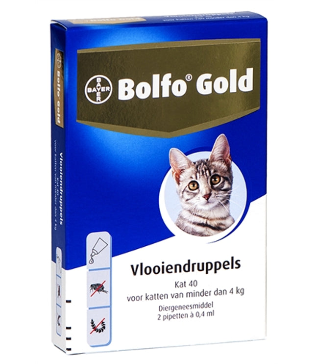 Bolfo Gold Kat Vlooiendruppels