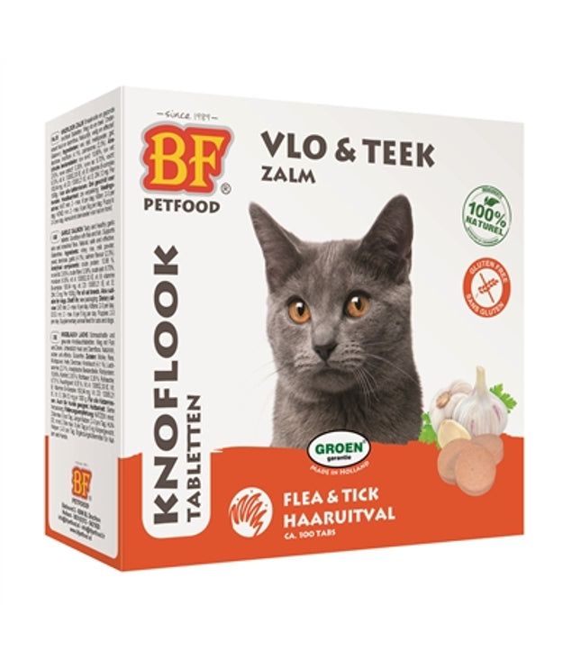 Bf Petfood Kattensnoepjes Knooflook Zalm