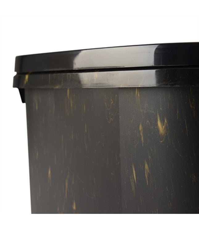 Savic Kattenbak Hop In Marble Zwart / Goud