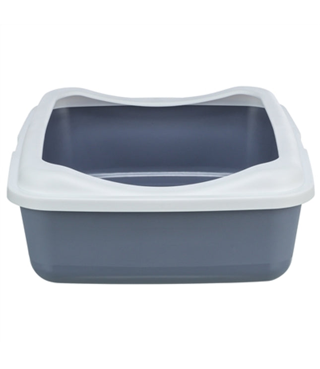 Trixie Kattenbak Classic Met Rand Paars / Wit
