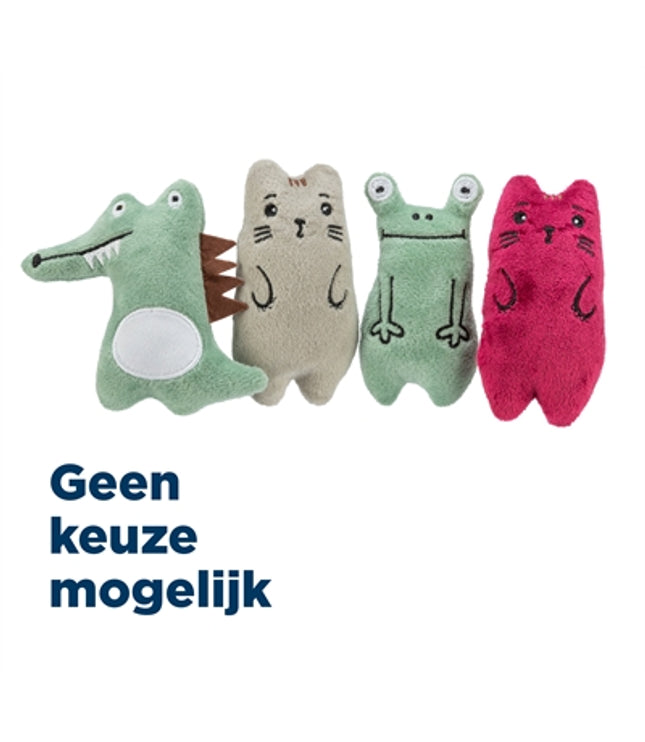 Trixie Dieren Pluche Met Catnip Assorti