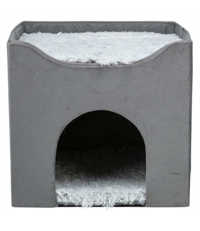 Trixie Kattenhuis Harvey Grijs-Wit / Zwart