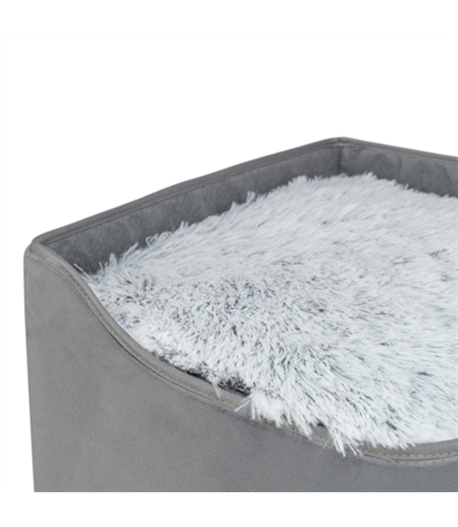 Trixie Kattenhuis Harvey Grijs-Wit / Zwart