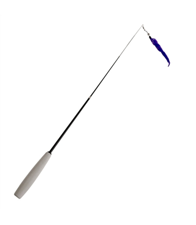 Easypets Uitschuifbare Kattenhengel Worm Paars