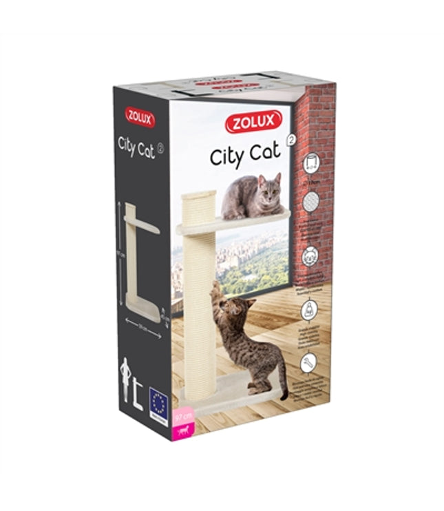 Zolux Krabpaal City Cat 2 Beige