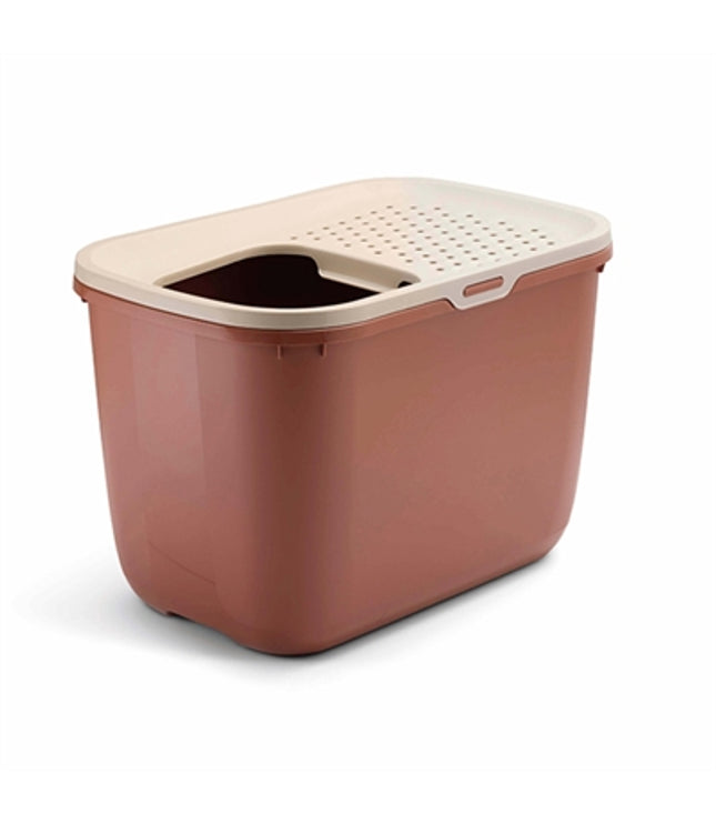 Savic Kattenbak Hop In Champagne Roze / Terracotta