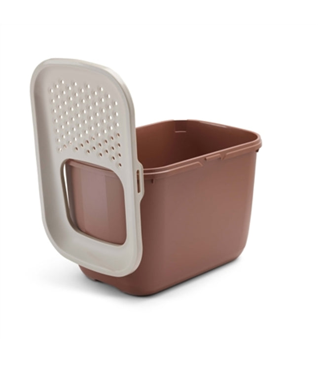 Savic Kattenbak Hop In Champagne Roze / Terracotta