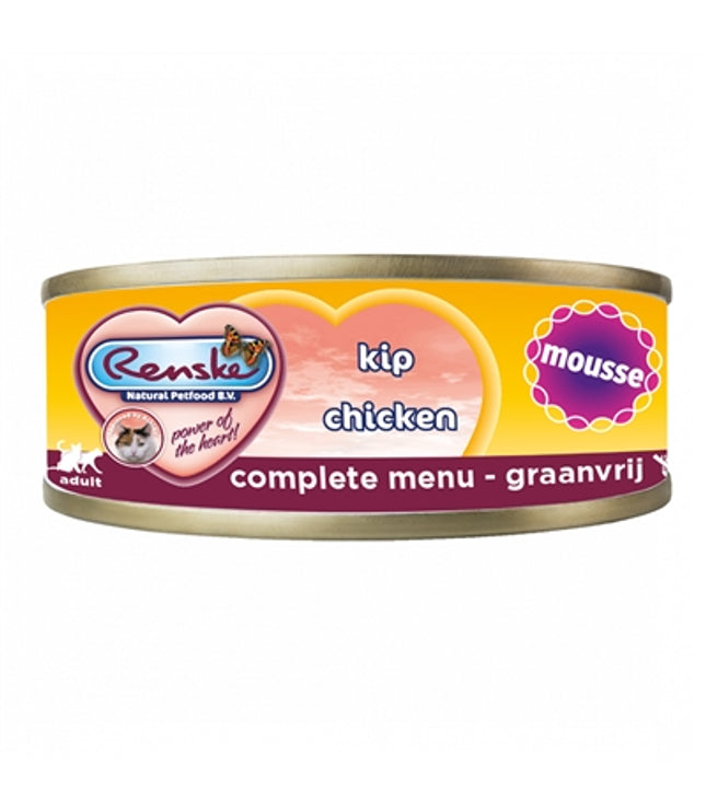 Renske Kat Vers Bereid Mousse Kip Graanvrij
