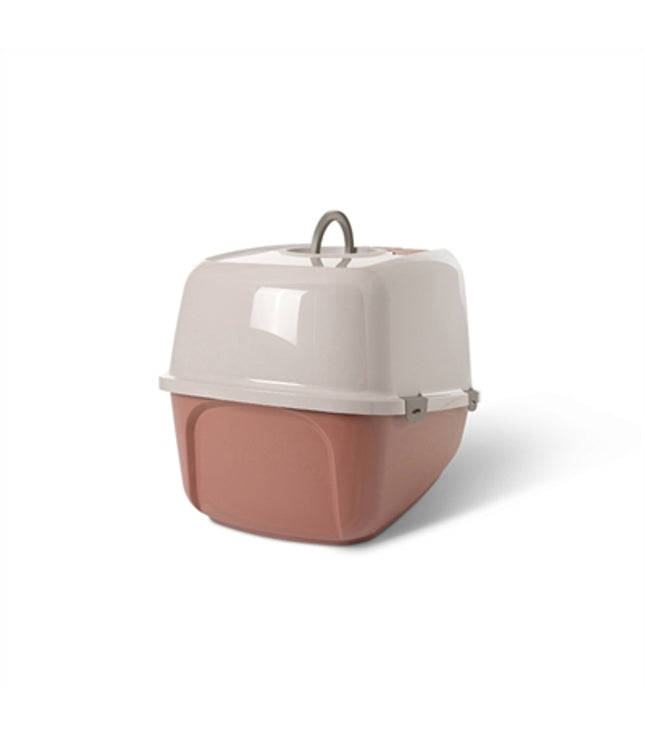 Savic Kattenbak Nestor Jumbo Champagne Roze / Terracotta