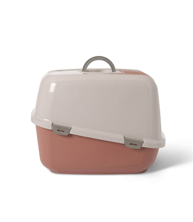 Savic Kattenbak Nestor Jumbo Champagne Roze / Terracotta