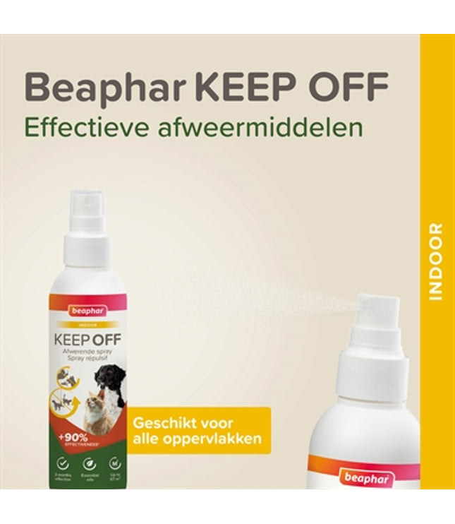 Beaphar Keep Off Spray Kat / Hond Indoor