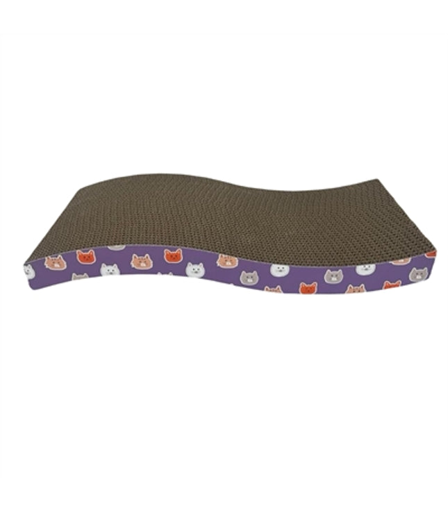 Easypets Cat Scratcher Wave Paars