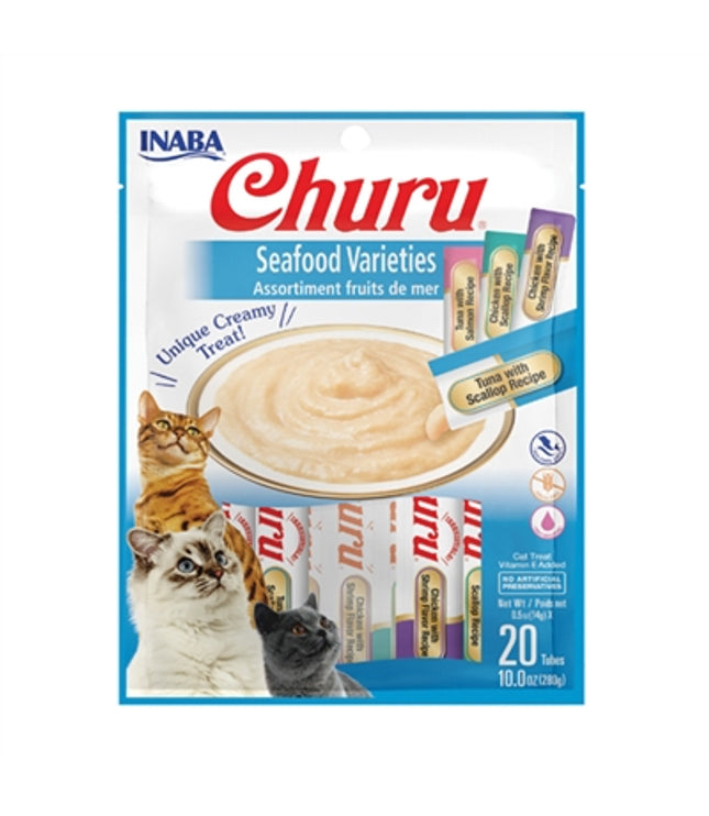 Inaba Churu Multipack Tuna & Seafood
