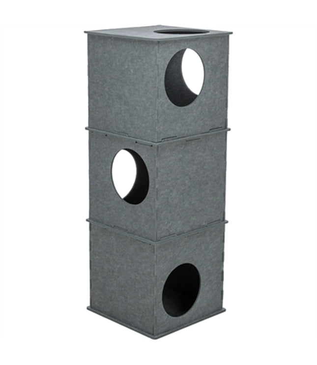 Trixie Kattenhuis Toren Nele Vilt Grijs