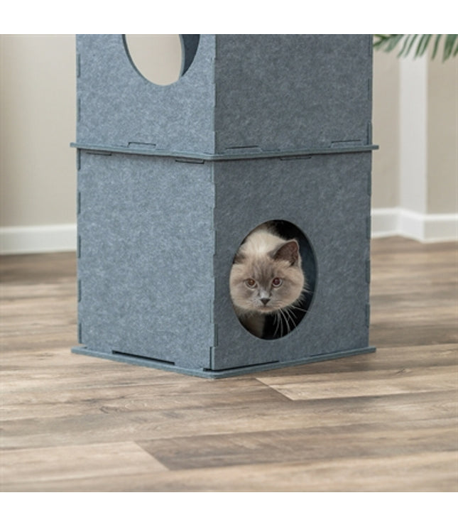 Trixie Kattenhuis Toren Nele Vilt Grijs