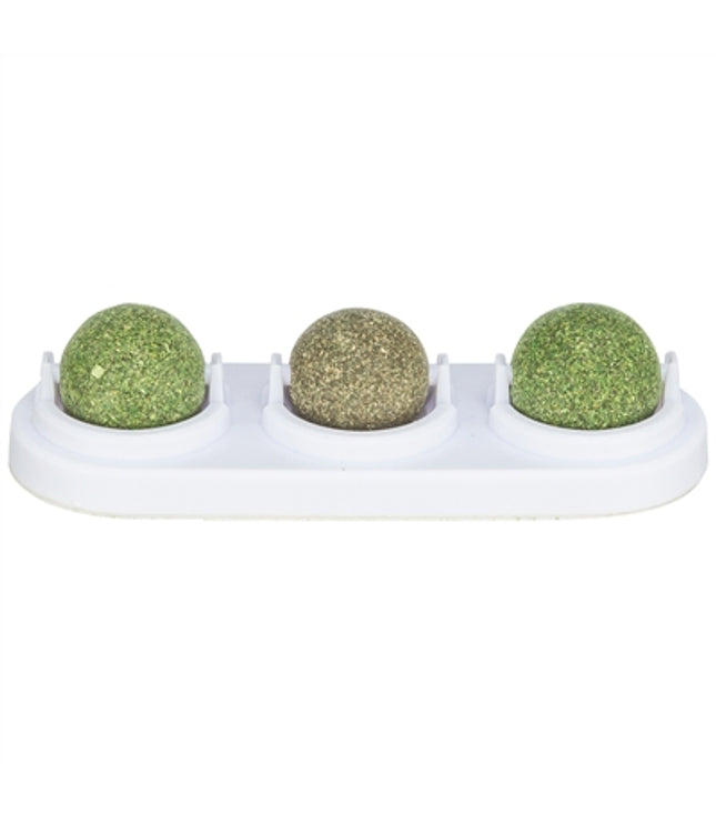 Trixie Speelballen Matatabi En Catnip Met Houder