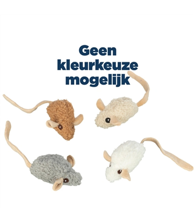 Trixie Muis Met Catnip Pluche Assorti