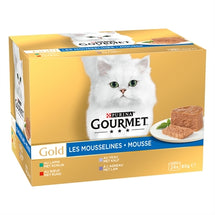 Gourmet Gold Mousse Mixed Konijn / Rund / Kalf / Lam
