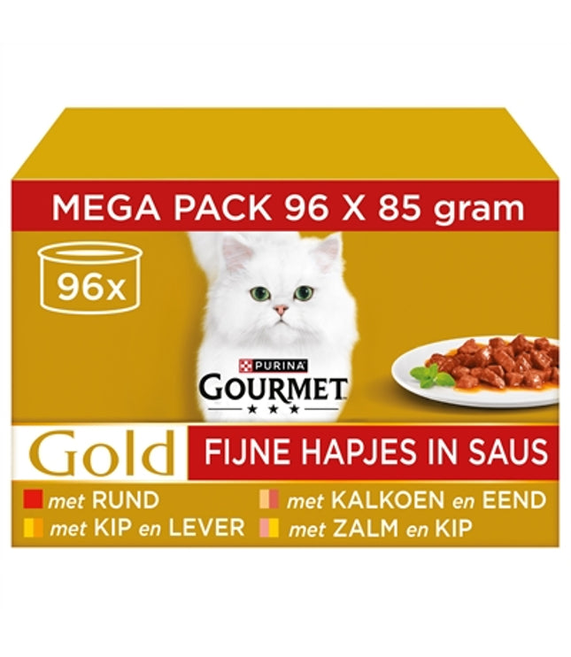 Gourmet Gold Chinks In Gravy Rund / Zalm / Kalkoen / Kip