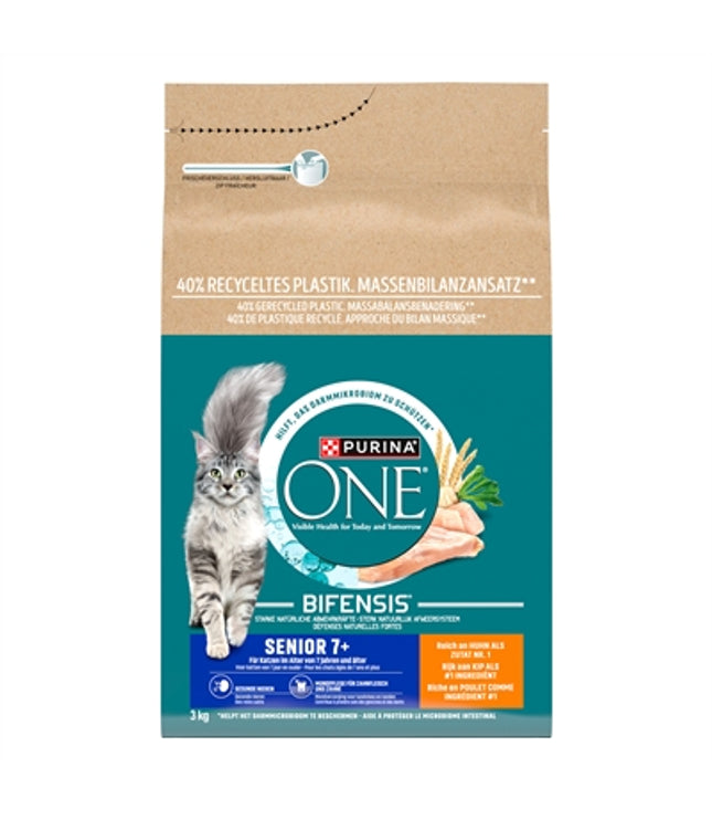 Purina One Senior Kip / Volkoren Granen