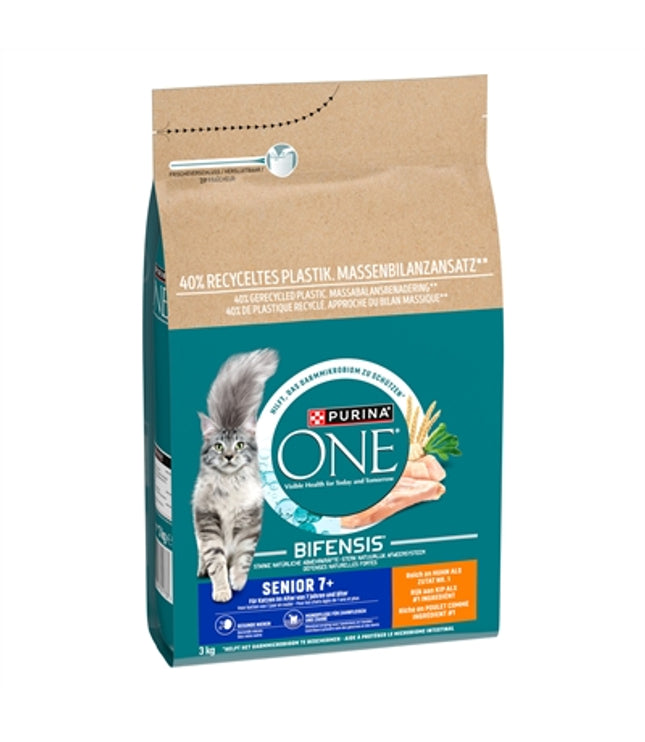 Purina One Senior Kip / Volkoren Granen