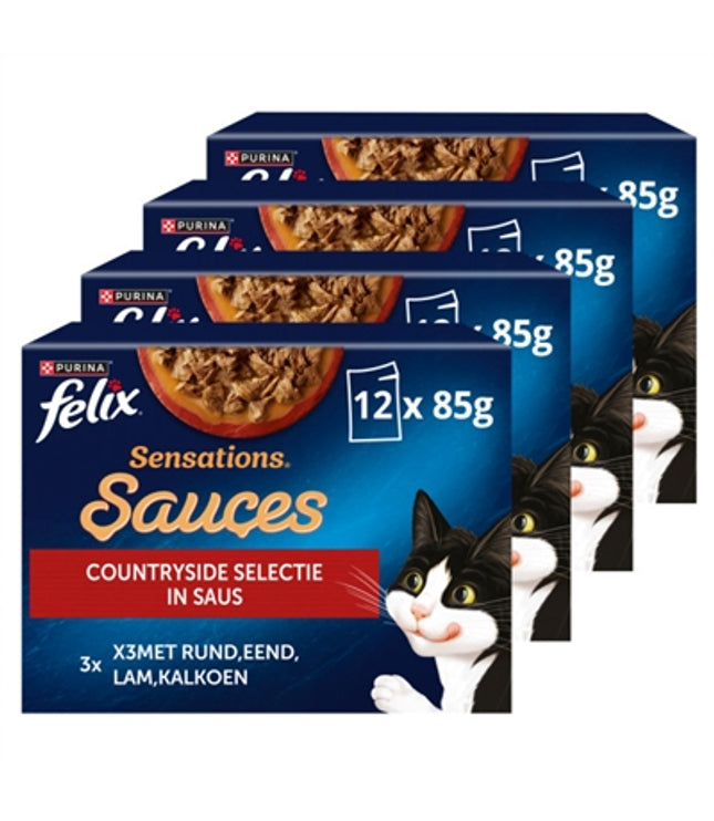 Felix Sensations Countryside Selectie In Saus
