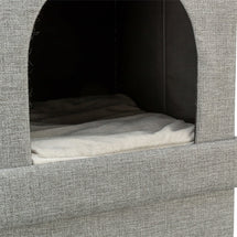 Trixie Kattenmand / Kattenhuis Kimy Soft 2 Verdiepingen Lichtgrijs