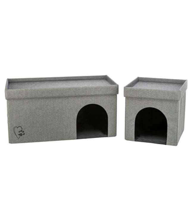 Trixie Kattenmand / Kattenhuis Kimy Soft 2 Verdiepingen Lichtgrijs