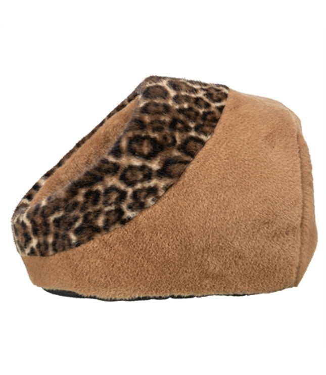 Trixie Kattenmand Iglo Leo  Soft Pluche Bruin / Panterprint