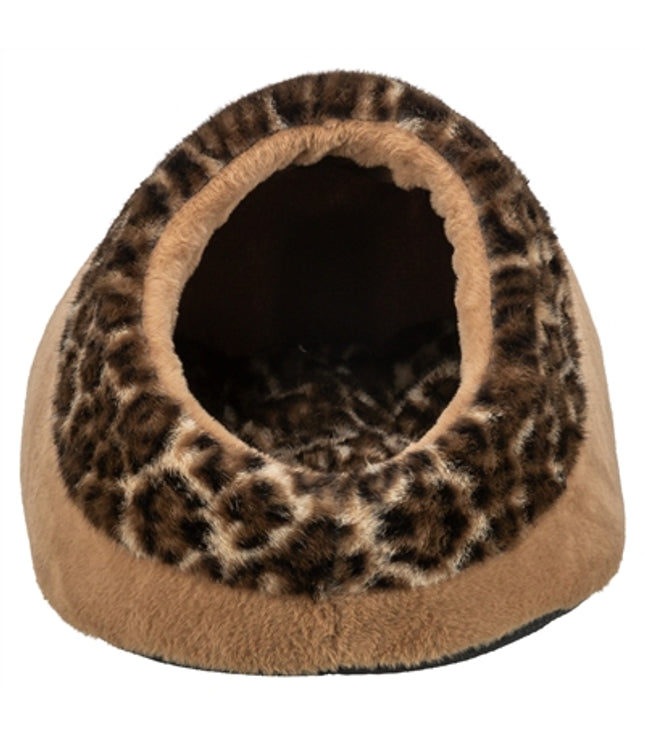 Trixie Kattenmand Iglo Leo  Soft Pluche Bruin / Panterprint