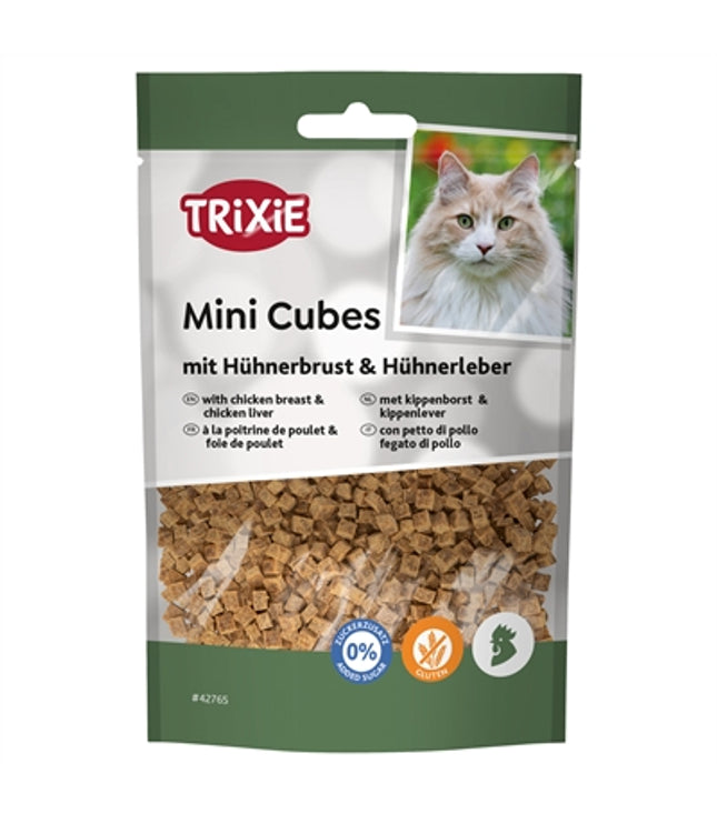 Trixie Mini Cubes Met Kippenborst En Kippenlever
