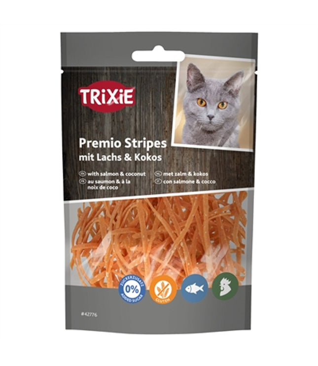 Trixie Premio Stripes Met Zalm En Kokos