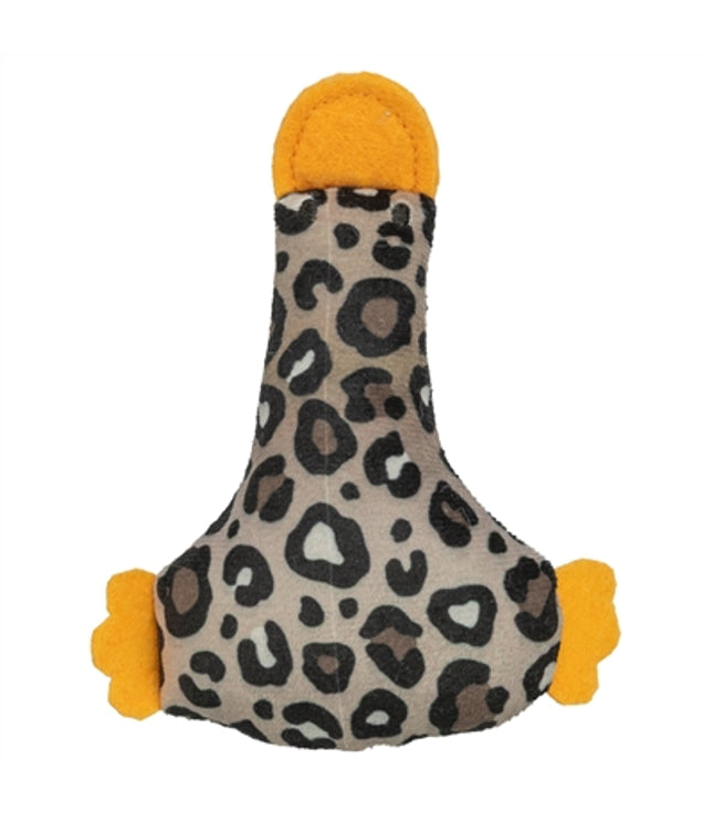 Trixie Eend Pluche Panterprint Met Kattenkruid / Catnip Assorti