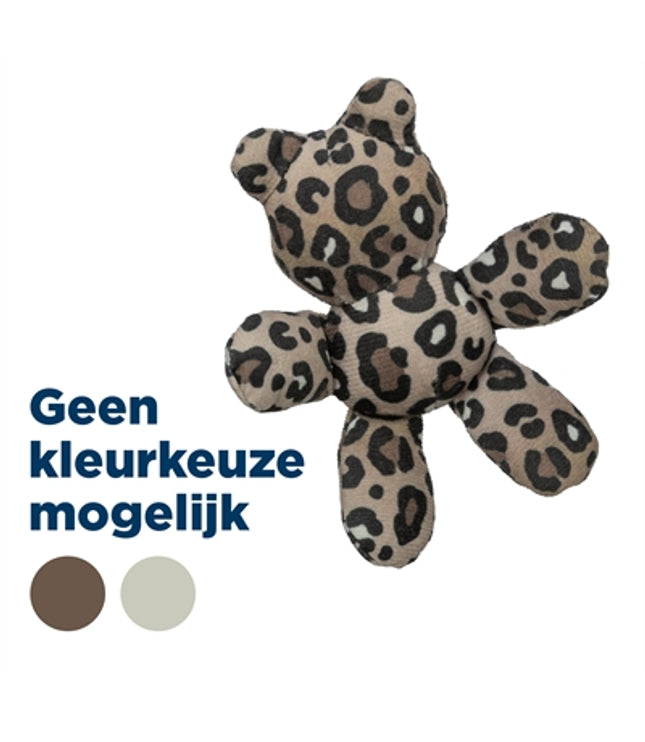 Trixie Beer Pluche Panterprint Met Kattenkruid / Catnip Assorti