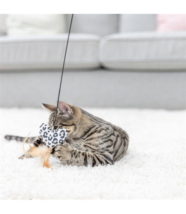 Trixie Kattenhengel Hart Hout / Katoen Met Kattenkruid / Catnip