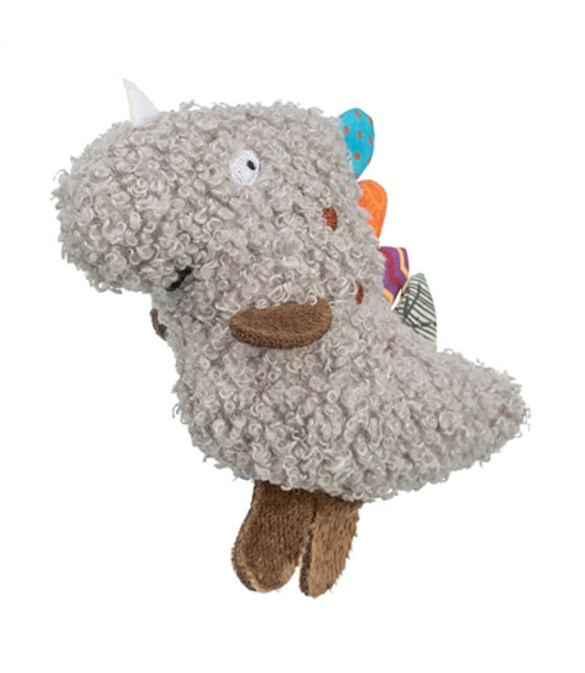 Trixie Dino Pluche Met Kattenkruid / Catnip Grijs