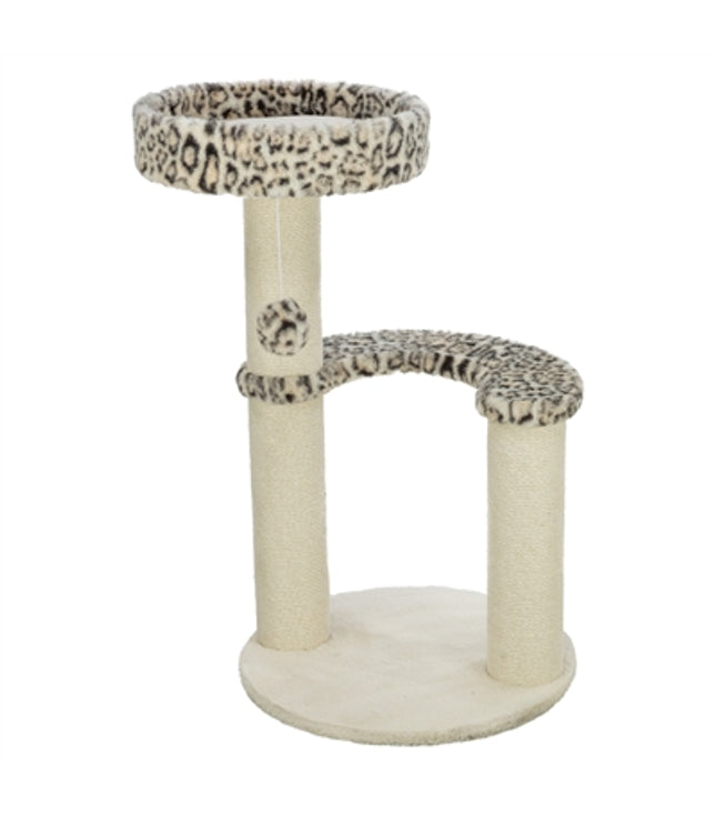 Trixie Krabpaal Leo Panterprint Rond Creme