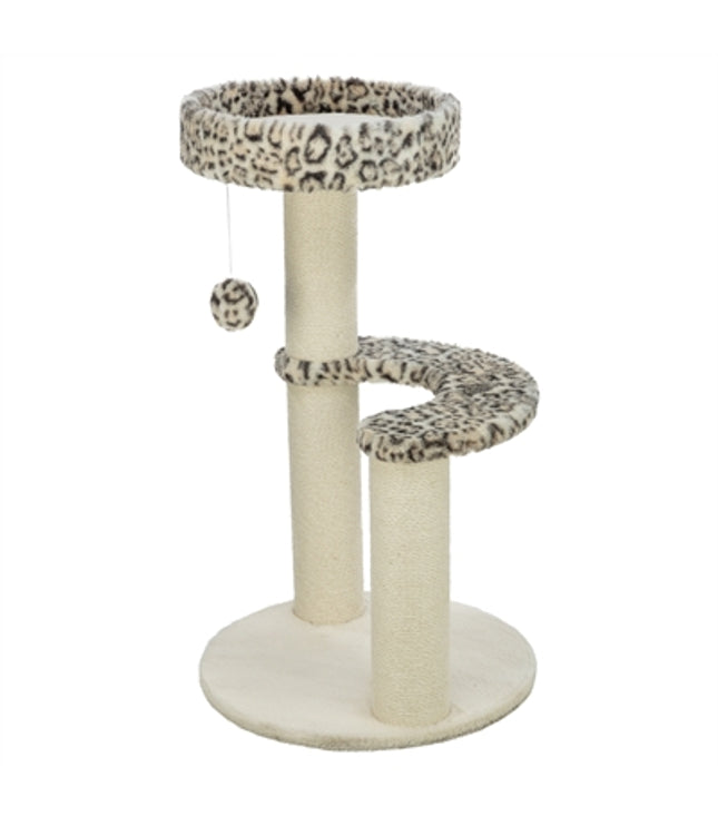 Trixie Krabpaal Leo Panterprint Rond Creme