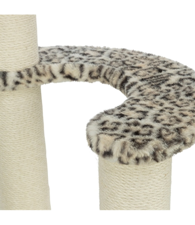 Trixie Krabpaal Leo Panterprint Rond Creme